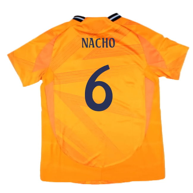 2024-2025 Real Madrid Authentic Away Shirt (Womens) (Nacho 6)-SoccerKits Hub | Buy Soccer Jerseys Online
